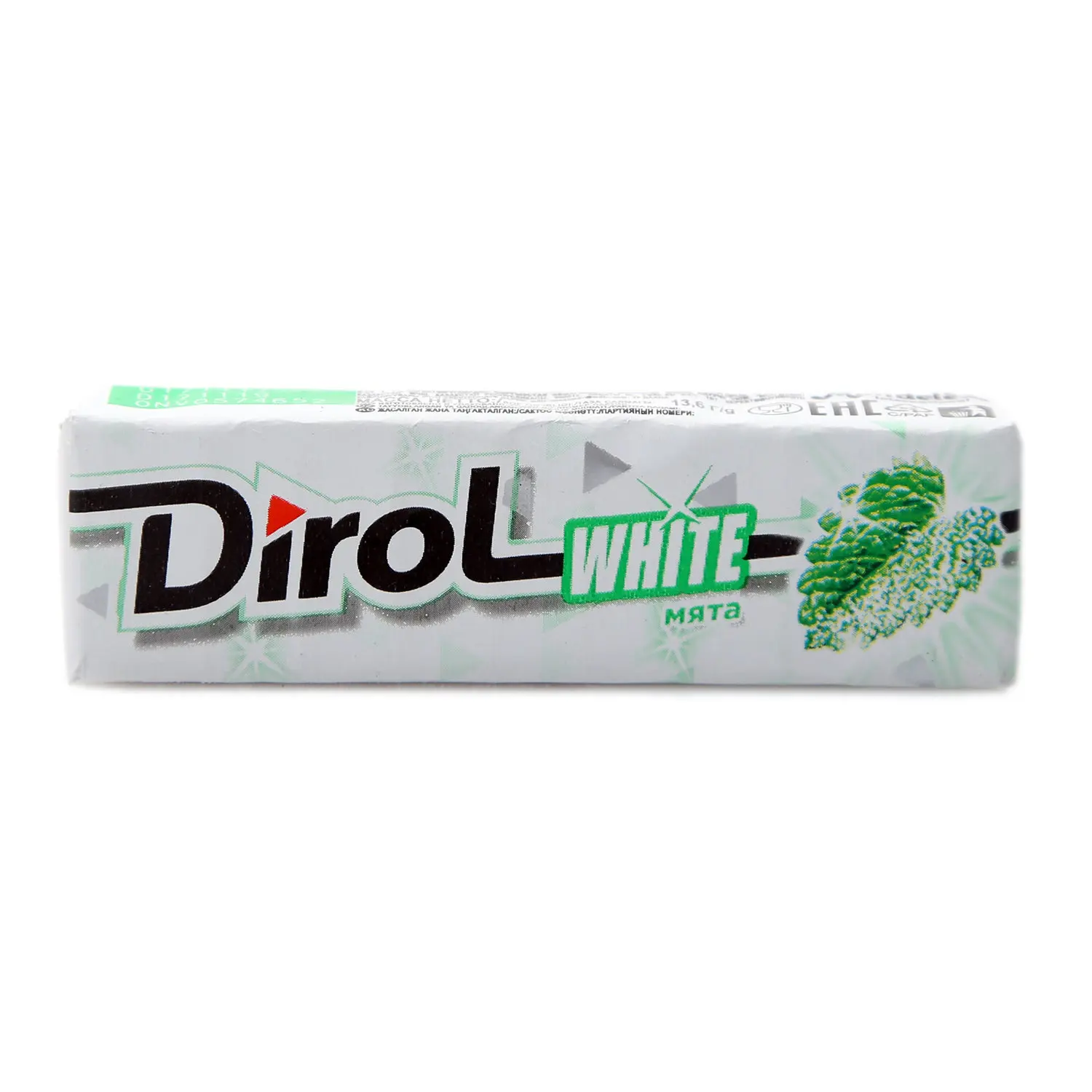 Жевательная резинка без сахара со вкусом мяты ТМ Dirol (Дирол) | Продукты