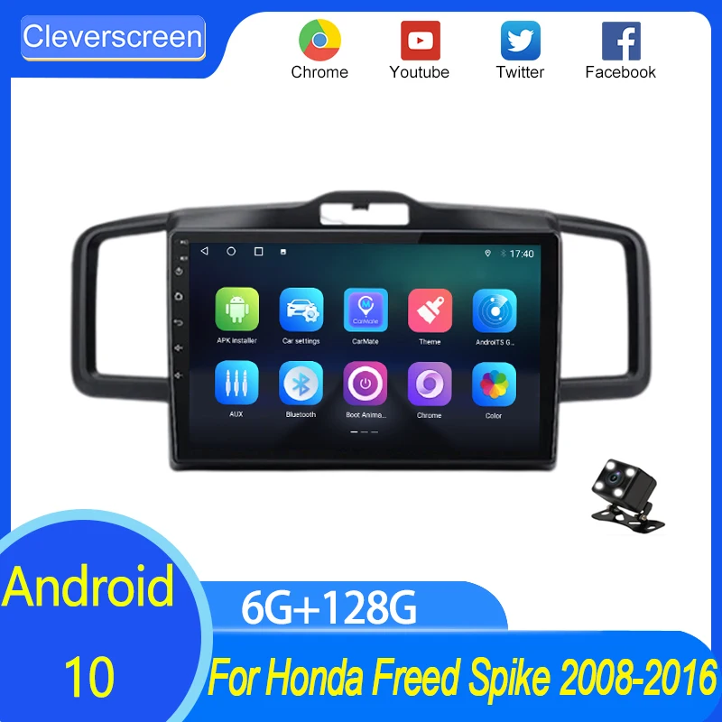 6+128G Car Player 2 din Android 10 For Honda Freed Spike 2008-2016 Auto Radio Car Radio Multimedia GPS Track Carplay 2din dvd
6+128G Car Player 2 din Android 10 For Honda Freed Spike 2008-2016 Auto Radio Car Radio Multimedia GPS Track Carplay 2din dvd