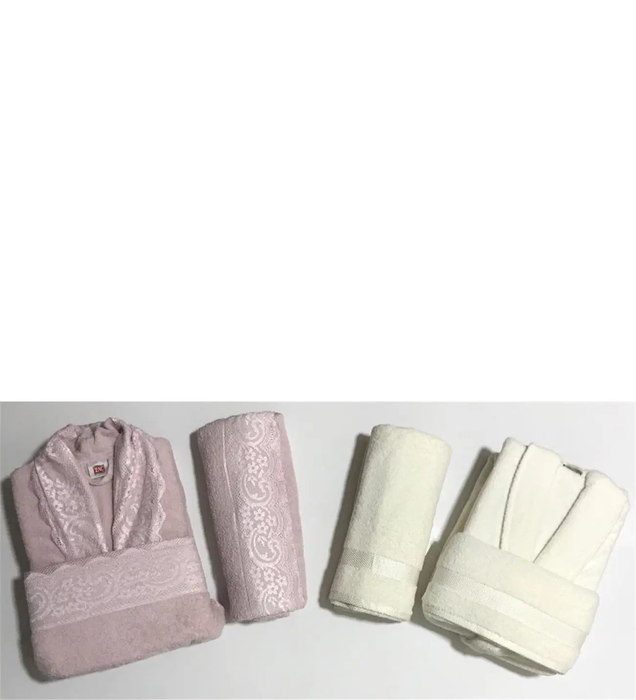 Made In turkey Robe Suit Crown Ruched Family Robe Set Its Powder-Raw White 410586778
Made In turkey Robe Suit Crown Ruched Family Robe Set Its Powder-Raw White 410586778