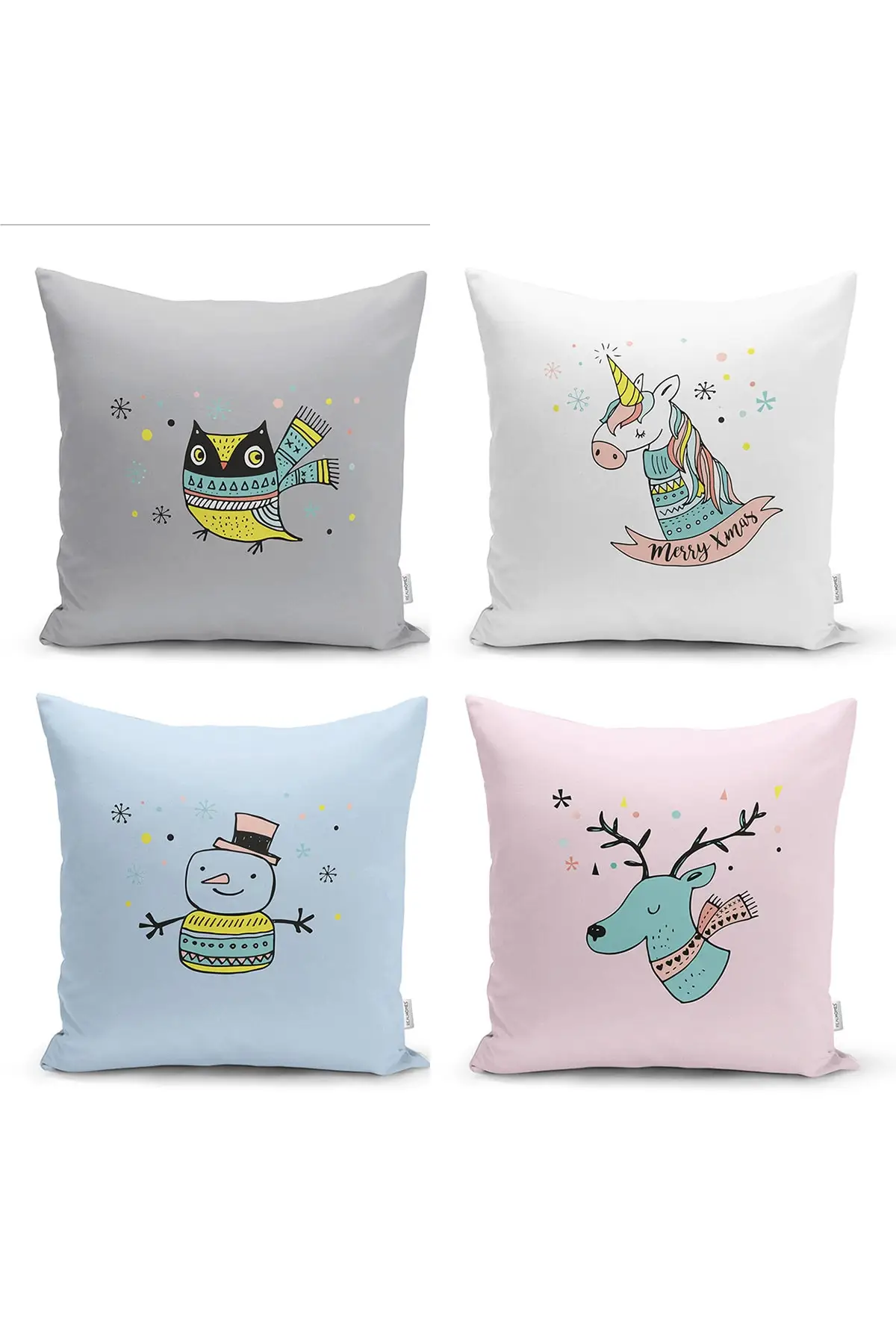 Christmas Winter Animal Themed 4 Pieces Cushion Decorative Sofa Pillow Cover Case Car Home Decor Throw Pillowcase Cotton Linen 
Christmas Winter Animal Themed 4 Pieces Cushion Decorative Sofa Pillow Cover Case Car Home Decor Throw Pillowcase Cotton Linen