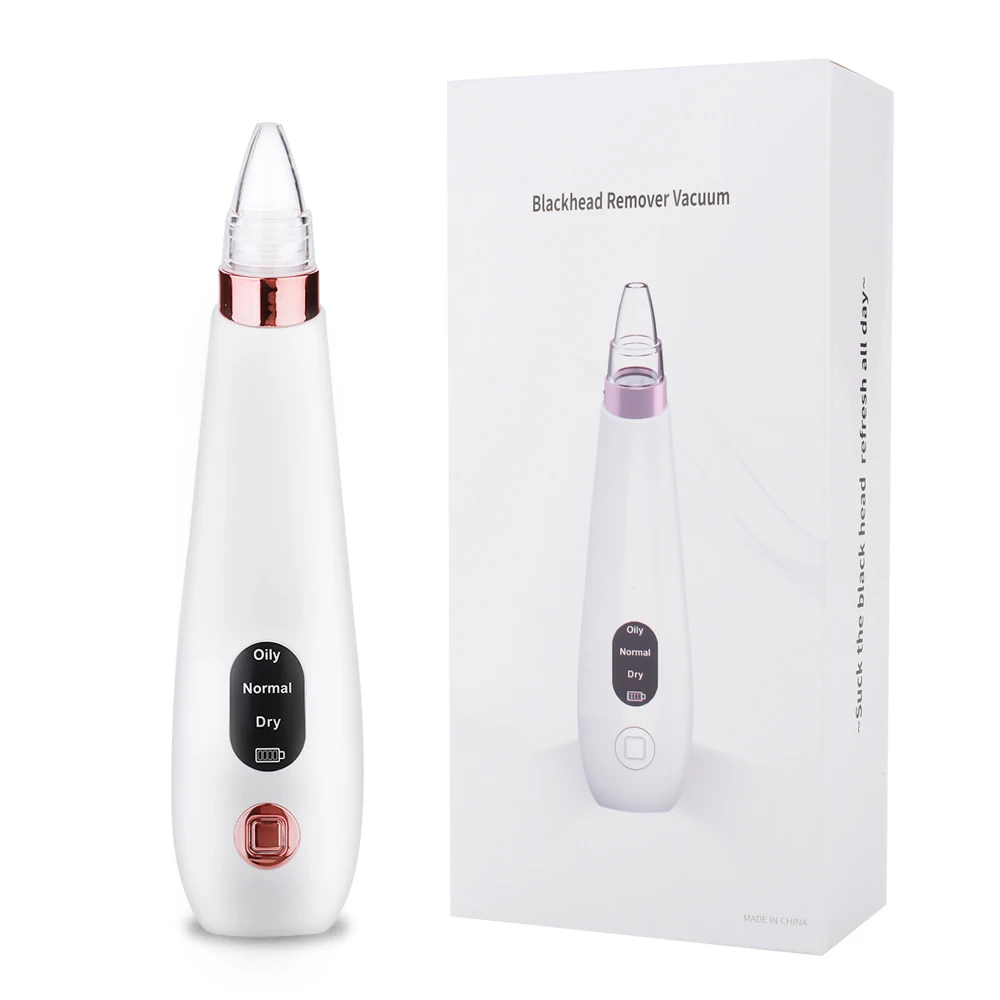 Clean Remove Clear Blackhead Black Head Cleaner White ABS Cosmetic Instrument Blackhead Removal Equipment Effective Fashion
Clean Remove Clear Blackhead Black Head Cleaner White ABS Cosmetic Instrument Blackhead Removal Equipment Effective Fashion
