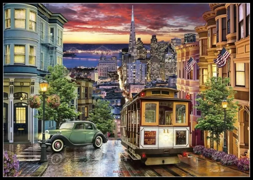 Наборы для вышивки крестом «Сан-Франциско», 14 карат
Наборы для вышивки крестом «Сан-Франциско», 14 карат