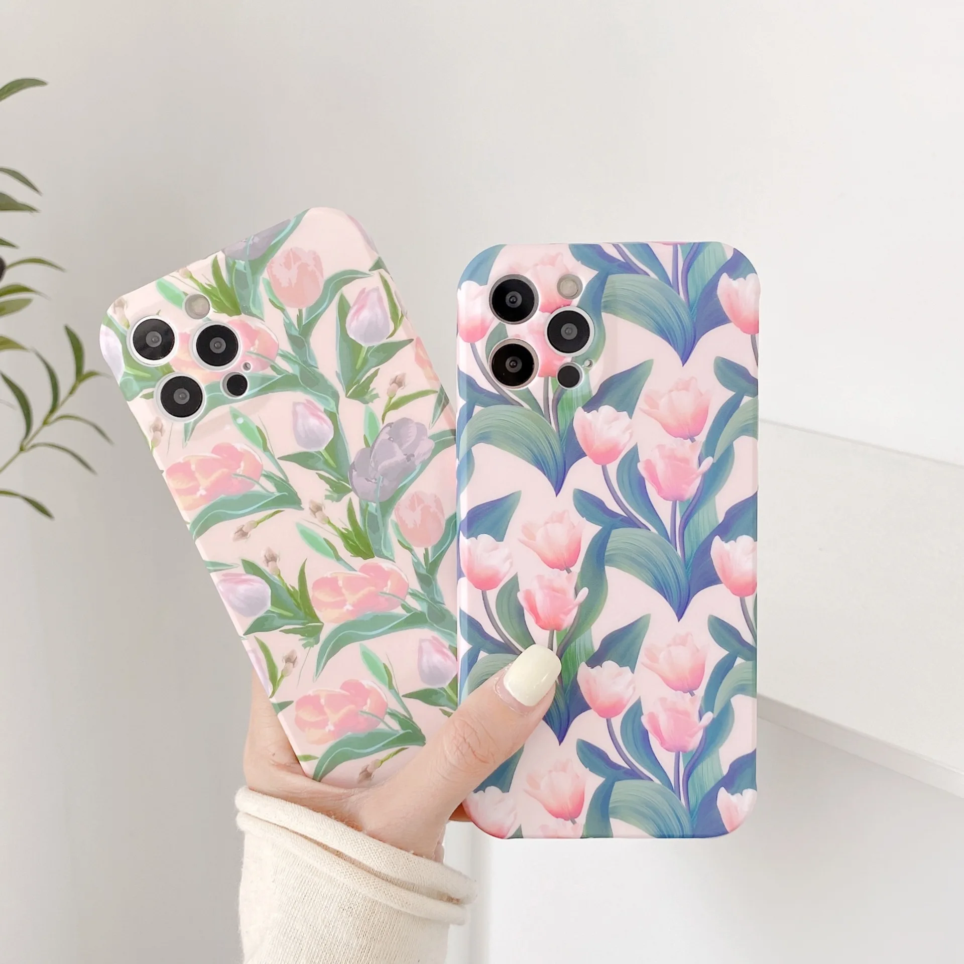 Luxury Flower Silicone Phone Case For iPhone 11 13 12 Pro Mini X XR XS Max 8 7 6 6s Plus SE 3 5G 2020 Tulip Floral TPU Cover
Luxury Flower Silicone Phone Case For iPhone 11 13 12 Pro Mini X XR XS Max 8 7 6 6s Plus SE 3 5G 2020 Tulip Floral TPU Cover