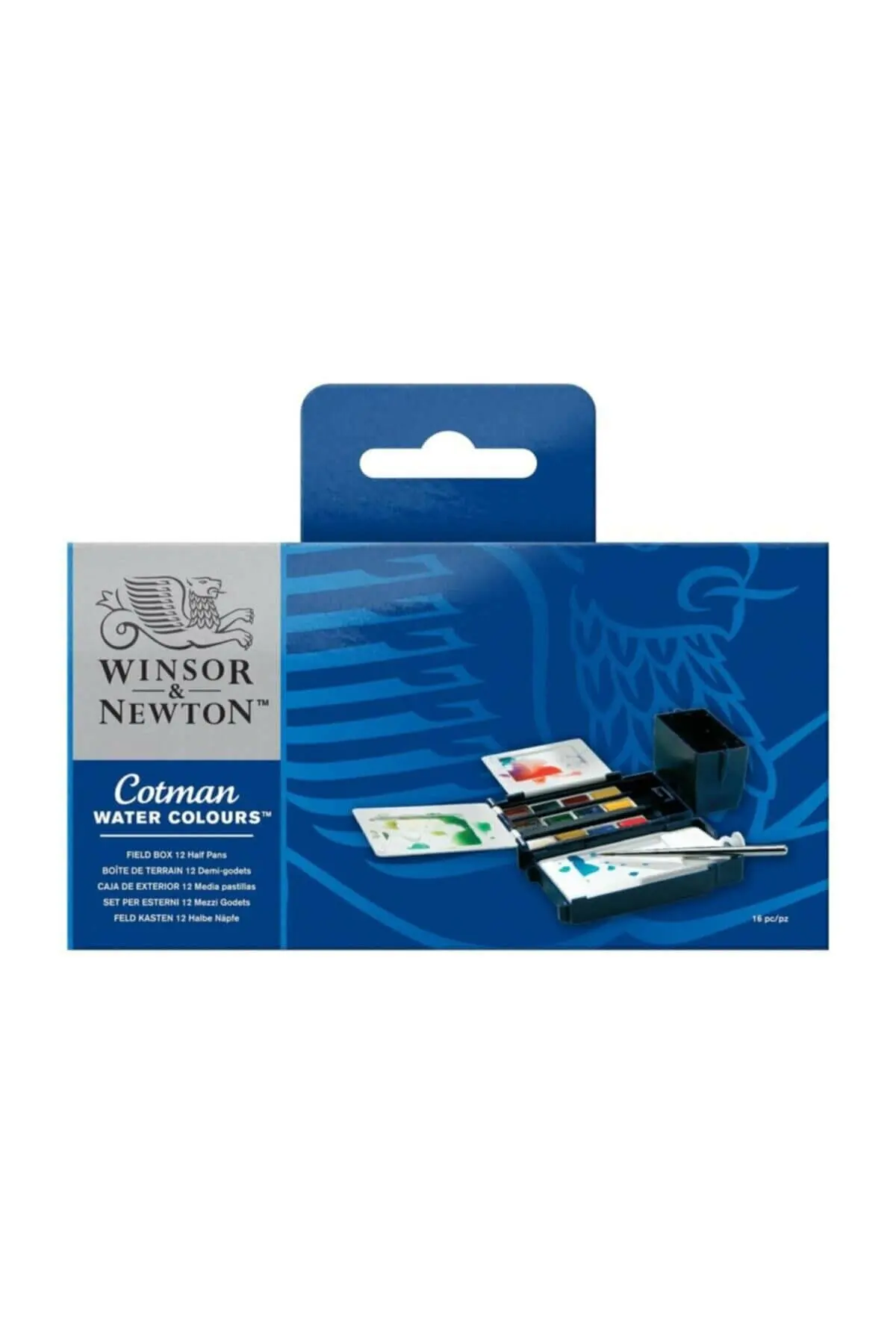 Winsor & Newton 390639 Cotman коробка для рисования акварелью, набор из 12 полукастрюль
Winsor & Newton 390639 Cotman коробка для рисования акварелью, набор из 12 полукастрюль