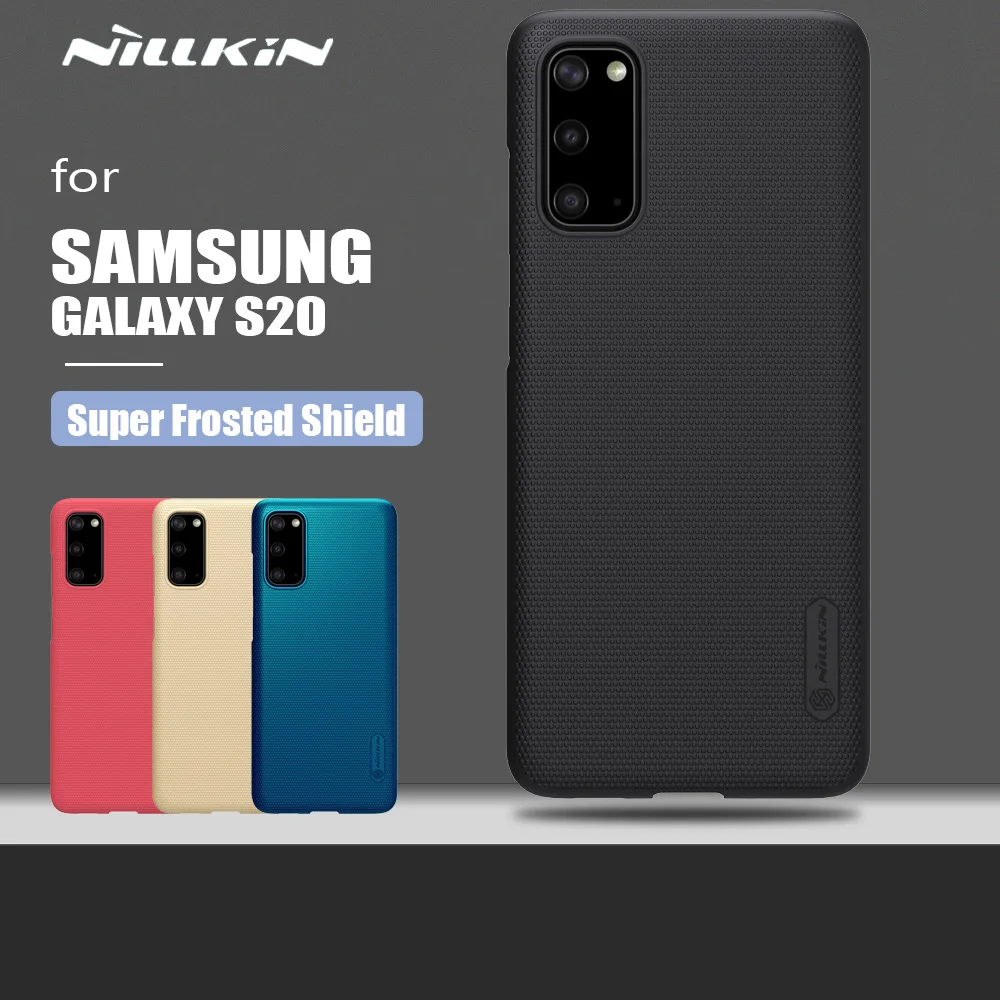 Чехол Nillkin для Samsung Galaxy S20 суперматовый Защитный матовый Жесткий Тонкий чехол