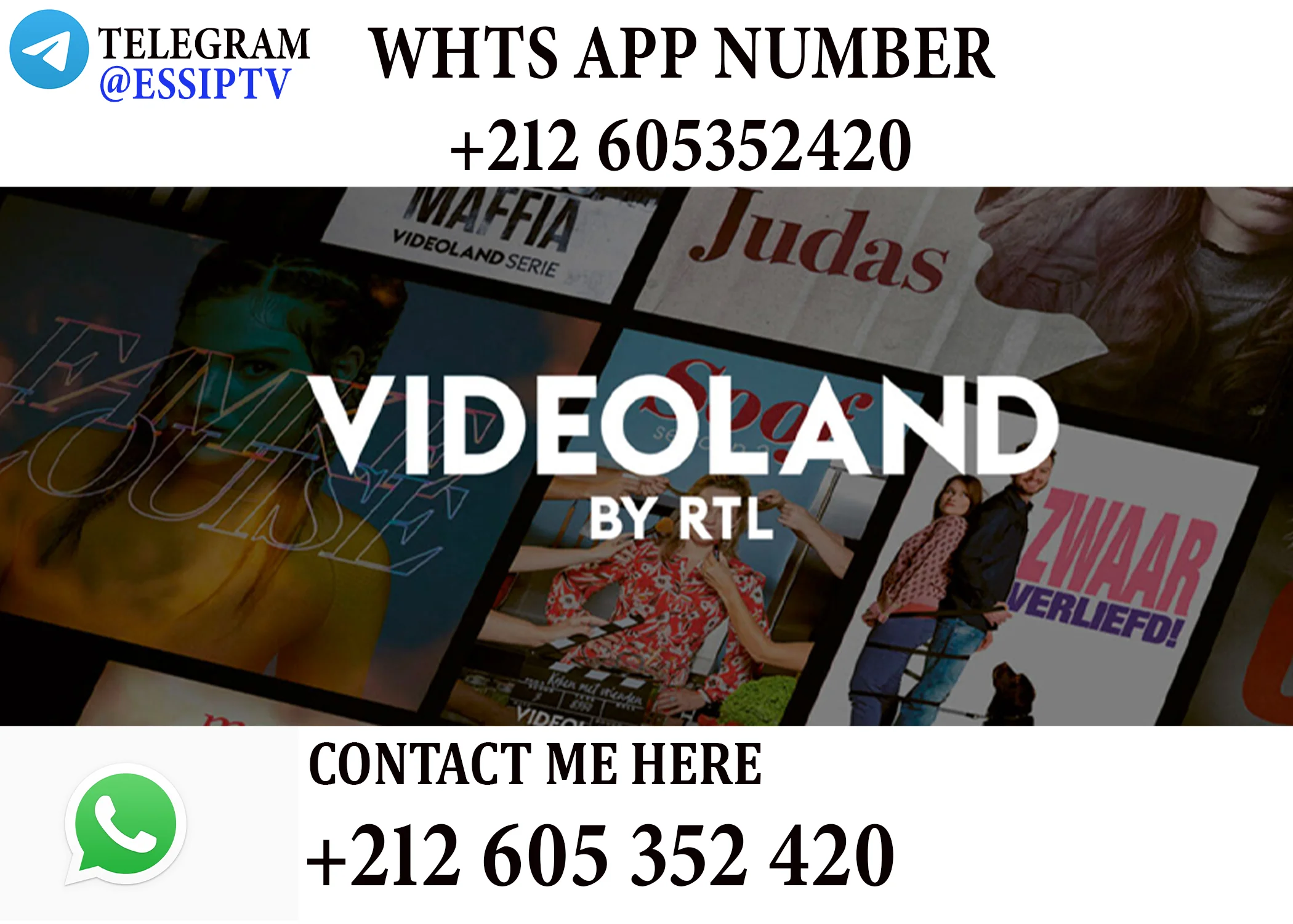 Videoland – vidéo néerlandaise, fonctionne sur Player Naifee, IOS, Mac, PC, Smart TV, Android
Videoland – vidéo néerlandaise, fonctionne sur Player Naifee, IOS, Mac, PC, Smart TV, Android