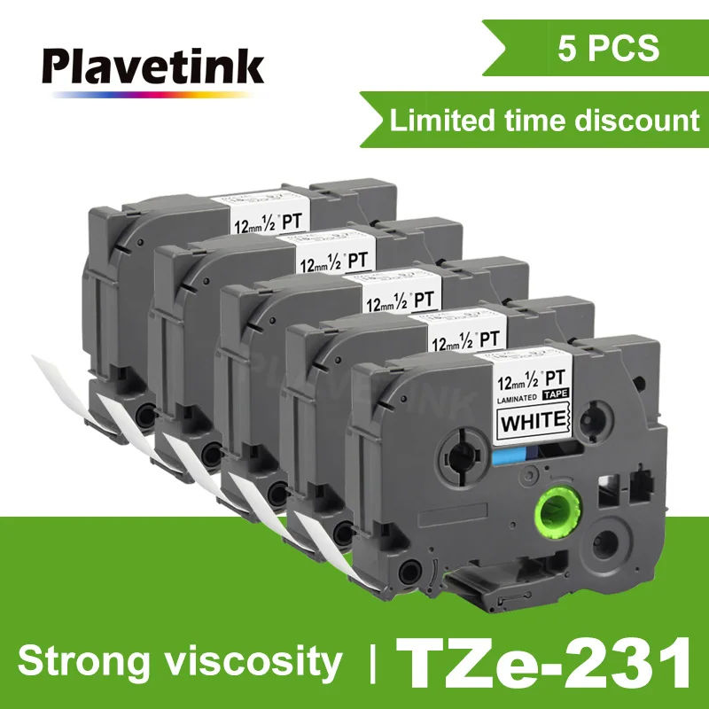 Лента для этикеток Plavetink, совместимая с p-touch, tz231, tze231, 12 мм, черно-белая, tze-231, tz-231, для принтера brother, tze131, 431, 531, 5 шт.
Лента для этикеток Plavetink, совместимая с p-touch, tz231, tze231, 12 мм, черно-белая, tze-231, tz-231, для принтера brother, tze131, 431, 531, 5 шт.