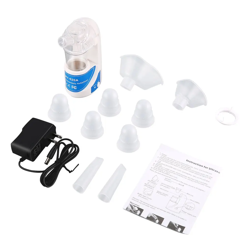Compact Portable White 2.4Mhz 25ml US Plug Handheld Nebuliser Respirator Humidifier Ultrasonic Nebulizer US plug
Compact Portable White 2.4Mhz 25ml US Plug Handheld Nebuliser Respirator Humidifier Ultrasonic Nebulizer US plug