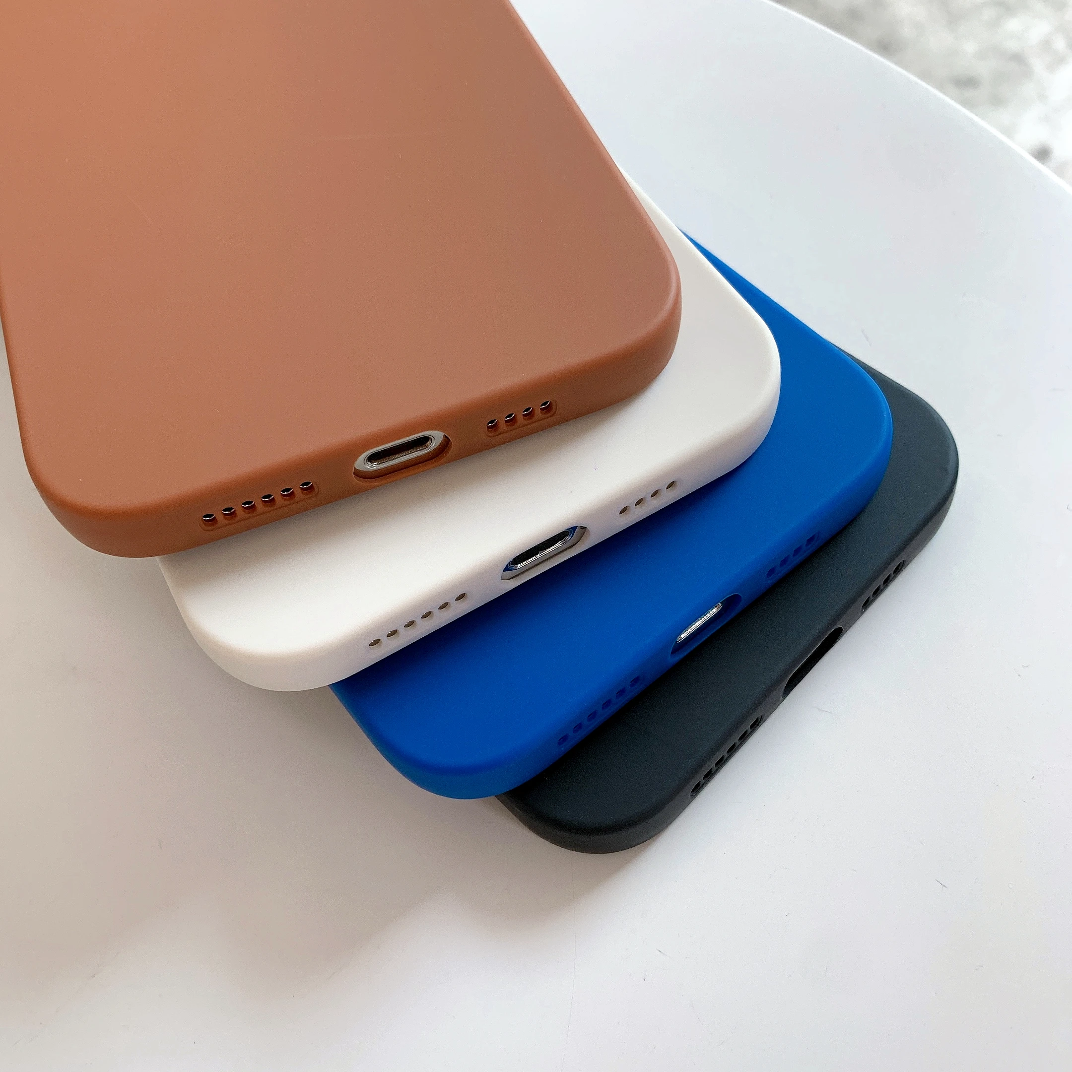 Горячая Распродажа чехол для телефона с тонким отверстием IPhone 13 12 11 Pro Max Mini XR SE 2020 7