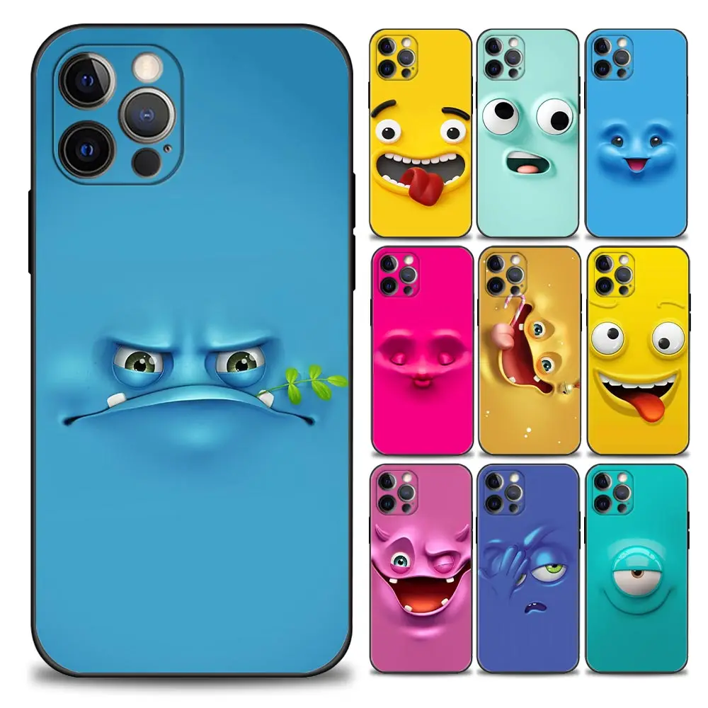 Cartoon Art Funny Faces Phone Case for iPhone 11 12 13 Pro Max 7 8 SE XR XS Max 5 5s 6 6s Plus Soft Silicone Cover Coque Funda
Cartoon Art Funny Faces Phone Case for iPhone 11 12 13 Pro Max 7 8 SE XR XS Max 5 5s 6 6s Plus Soft Silicone Cover Coque Funda
