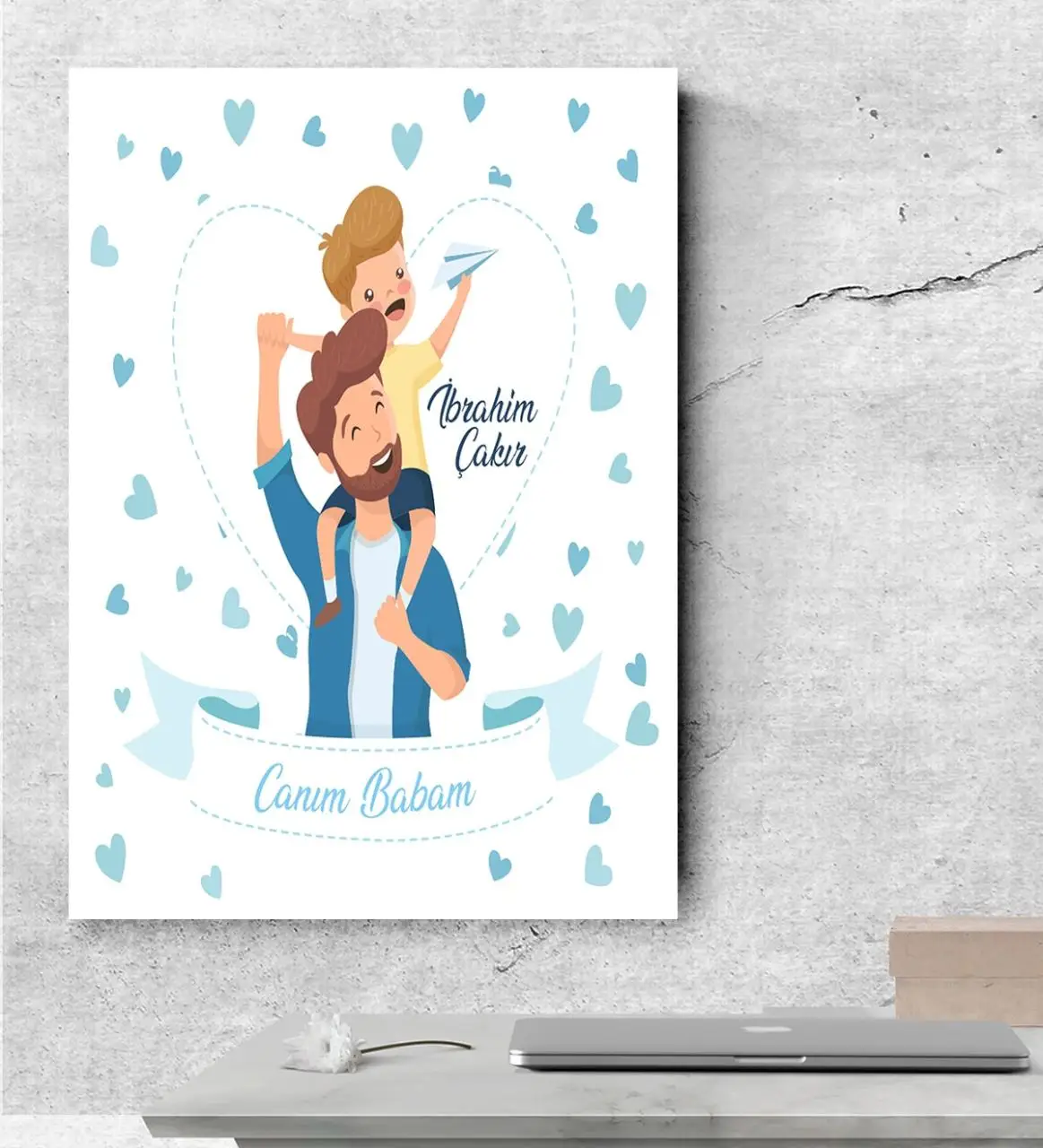 Personalized Fathers Day Themed Canvas Print 50x70 Cm 14-658 Gift Home Decoration Special Design Home Office Business lot good Quality
Personalized Fathers Day Themed Canvas Print 50x70 Cm 14-658 Gift Home Decoration Special Design Home Office Business lot good Quality