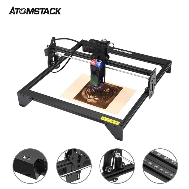 Laser Engraver For Metal Engraving Cutting Machine High Precision 20w DIY Logo Mark Printer Mini Carver CNC 410*400MM Large Area
Laser Engraver For Metal Engraving Cutting Machine High Precision 20w DIY Logo Mark Printer Mini Carver CNC 410*400MM Large Area