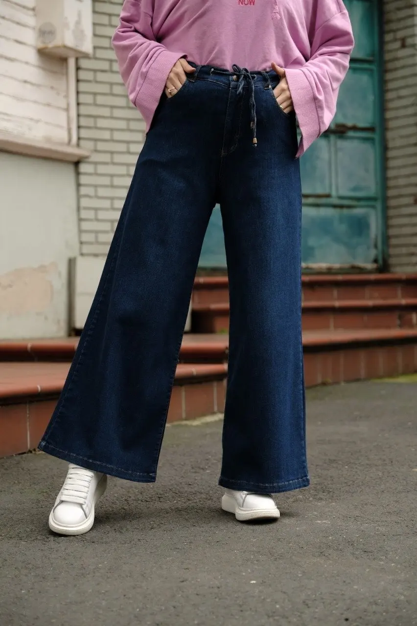 Women Wide Leg Jeans High Quality Islamic Comfortable Modern Muslim Clothing Made in Turkey 10014
Women Wide Leg Jeans High Quality Islamic Comfortable Modern Muslim Clothing Made in Turkey 10014