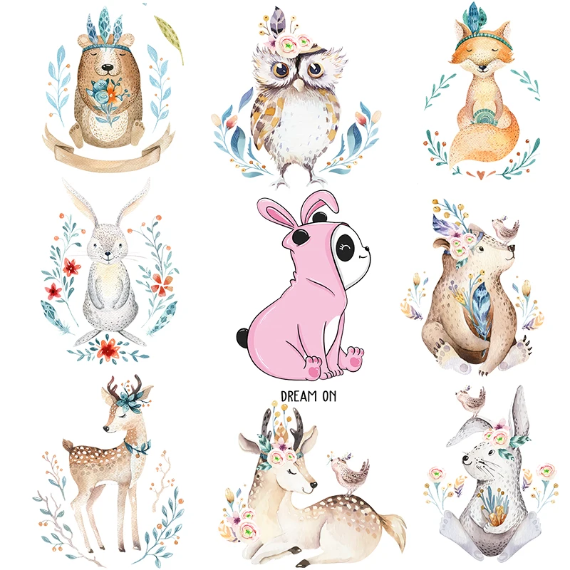Cartoon Patch Animal Thermo Patches On Clothes Stripe Thermal Applique For T-Shirt Sticker Iron On Transfer For Clothing Decor
Cartoon Patch Animal Thermo Patches On Clothes Stripe Thermal Applique For T-Shirt Sticker Iron On Transfer For Clothing Decor