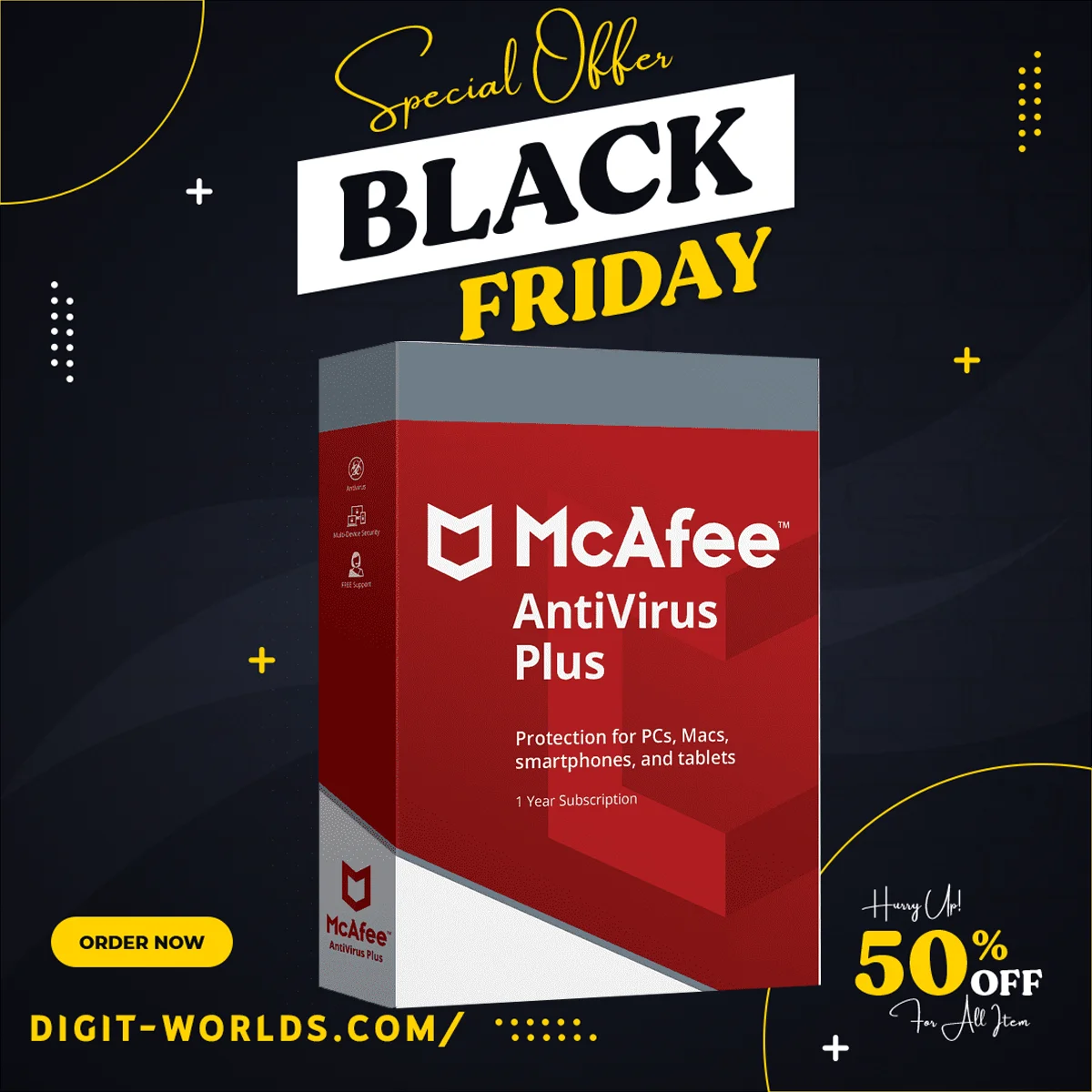Полная защита Mcafee 20215 лет 1 устройствоБыстрая доставкаПожалуйста, прочтите описание
Полная защита Mcafee 20215 лет 1 устройствоБыстрая доставкаПожалуйста, прочтите описание