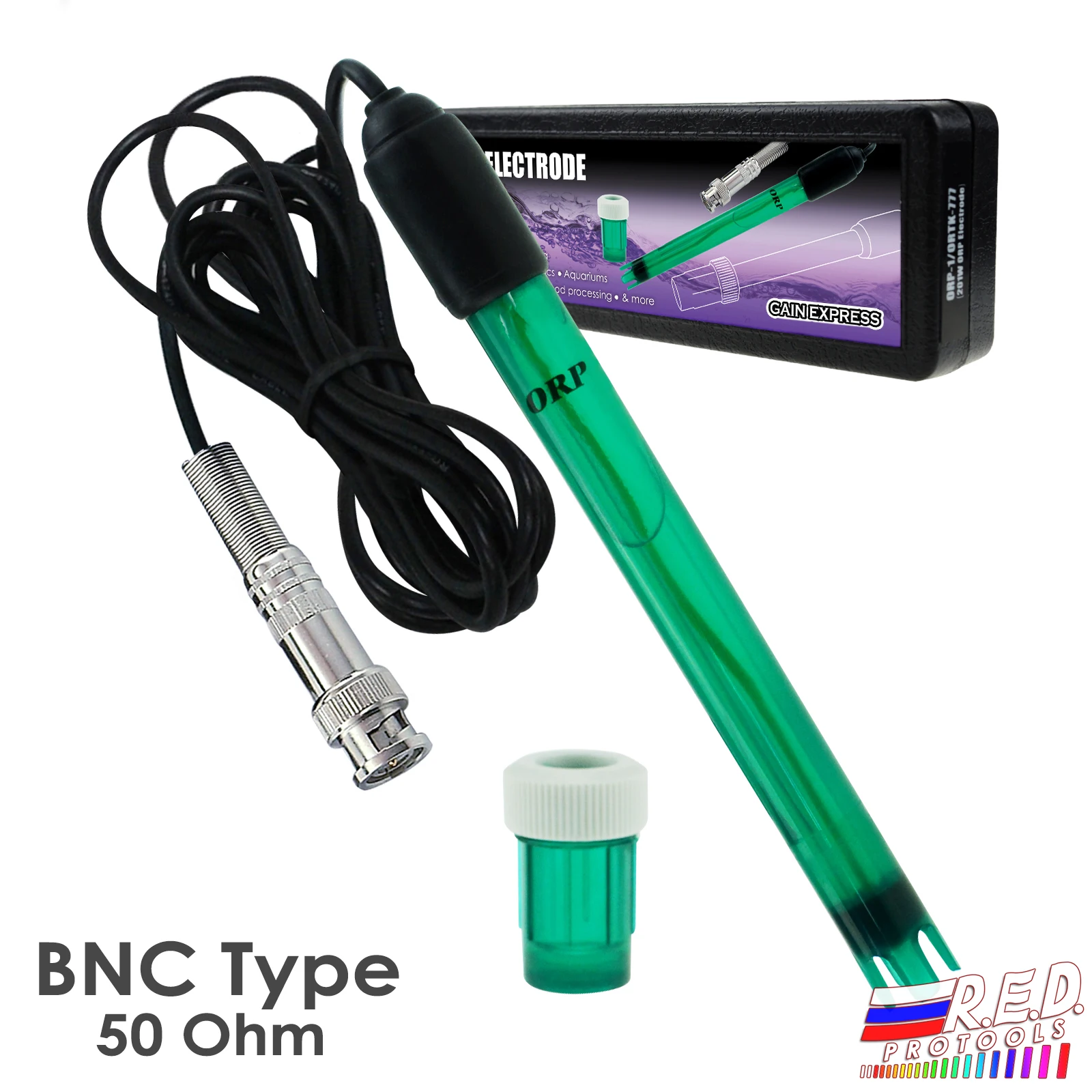 ORP Редокс электрод сменный зонд типа BNC для тестера 14 см длина 1 2 диаметр 300 кабель