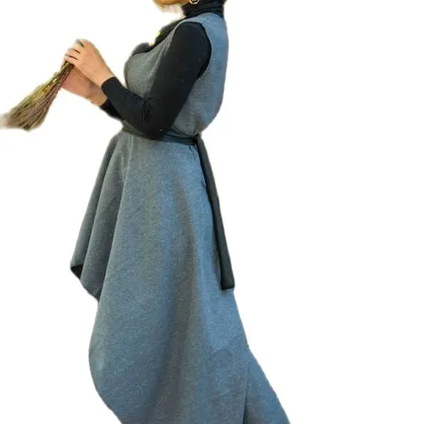 Turkey Autumn-Winter Muslim Hijab Dress Long Women Abaya Dubai-African 1 Pcs Vest İslam Clothing Caftan 1Pcs Leather Belt Trend Lux Fashion Plaid Pattern Woven Fabrics Keeps Warm Stylish Design
Turkey Autumn-Winter Muslim Hijab Dress Long Women Abaya Dubai-African 1 Pcs Vest İslam Clothing Caftan 1Pcs Leather Belt Trend Lux Fashion Plaid Pattern Woven Fabrics Keeps Warm Stylish Design