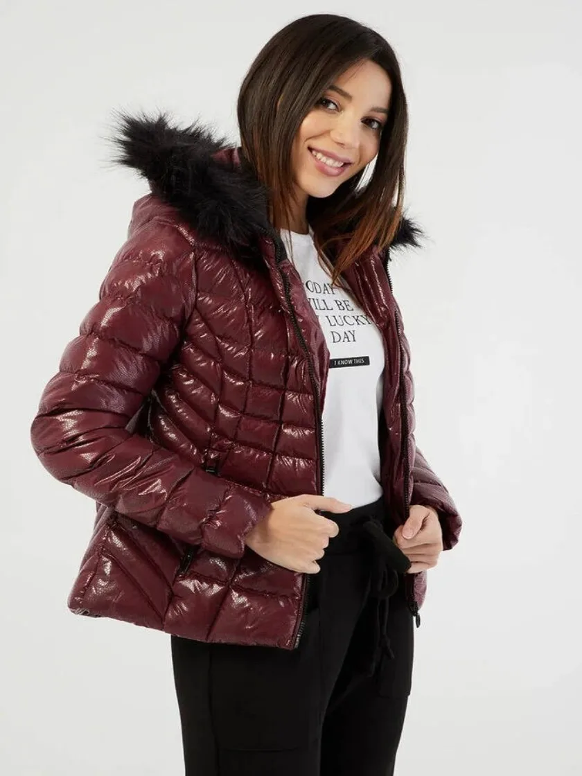 Women, Hooded Slim Fit Inflatable Coat Claret Red/Black, Autumn, Winter, New Season, Comfortable, High Quality, Office, Casual,
Women, Hooded Slim Fit Inflatable Coat Claret Red/Black, Autumn, Winter, New Season, Comfortable, High Quality, Office, Casual,