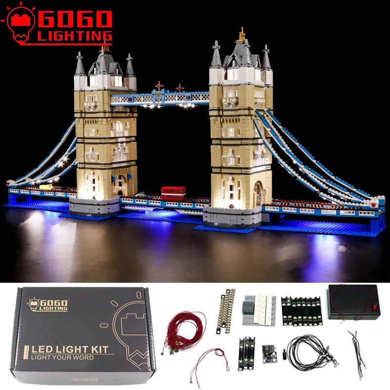 GOGO светильник ING фирменный комплект со светодиодный Ной подсветкой для Lego 10214 City London Tower Bridge Street View конструктор (светильник)
GOGO светильник ING фирменный комплект со светодиодный Ной подсветкой для Lego 10214 City London Tower Bridge Street View конструктор (светильник)