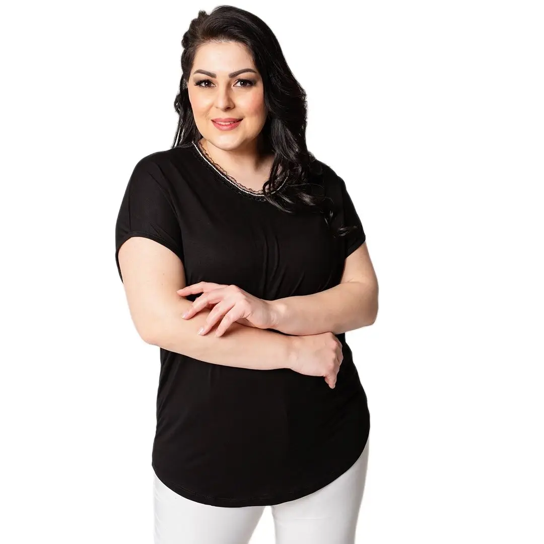 Women’s Plus Size Diamond And Ruffle Collar Detail Black Blouse, Designed and Made in Turkey, New Arrival
Women’s Plus Size Diamond And Ruffle Collar Detail Black Blouse, Designed and Made in Turkey, New Arrival