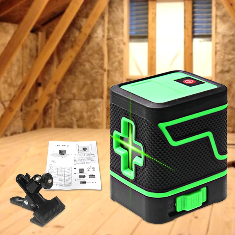 FivePears Laser Level Power Battery,Green Cross Line Vert Self-Leveling, Powerful Laser Building Level Measuring Tool
FivePears Laser Level Power Battery,Green Cross Line Vert Self-Leveling, Powerful Laser Building Level Measuring Tool