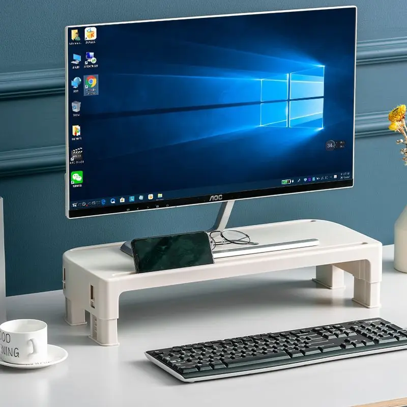 Monitor Heightening Home Office Storage Desktop Height Single Adjustable Computer Monitor Desk Stand 
Monitor Heightening Home Office Storage Desktop Height Single Adjustable Computer Monitor Desk Stand