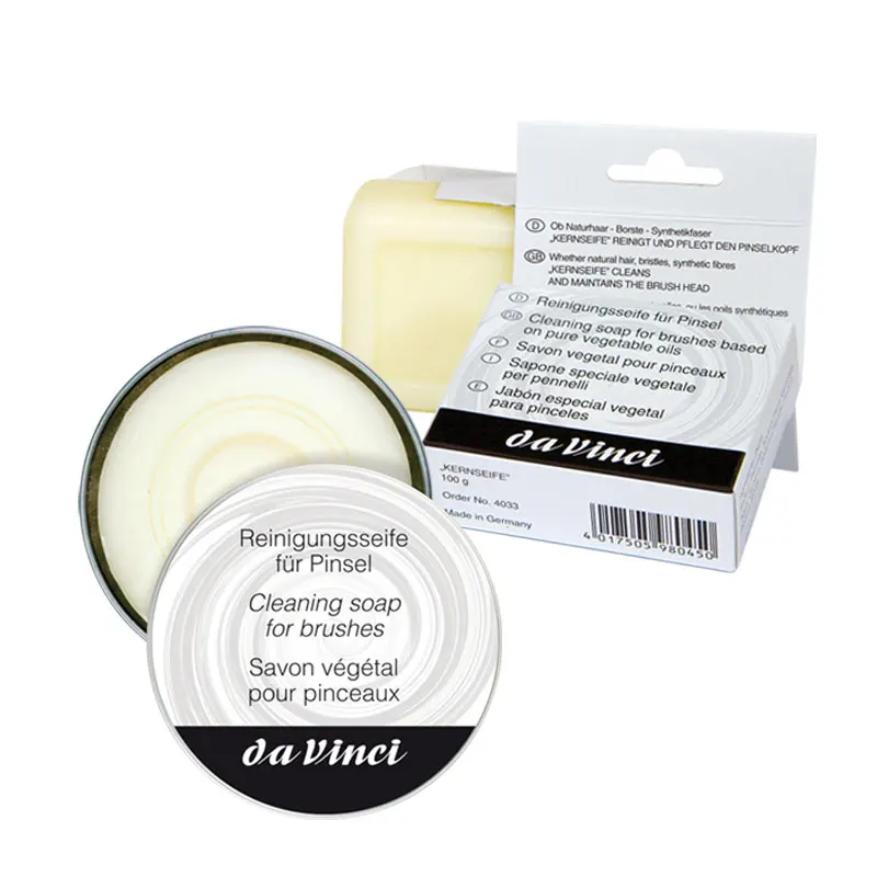 German Da Vinci Natural Citrus Watercolor Paint Brush Pen Acrylic Gouache Painting Soap 85g/100g
German Da Vinci Natural Citrus Watercolor Paint Brush Pen Acrylic Gouache Painting Soap 85g/100g