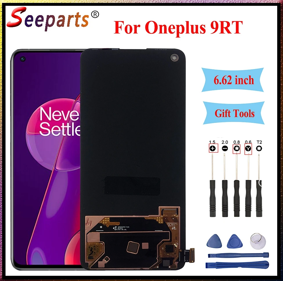 100% Tested 6.62''For Oneplus 9RT LCD Screen Touch Screen Digitizer Assembly Replacement Parts for Realme GT Neo2 LCD
100% Tested 6.62''For Oneplus 9RT LCD Screen Touch Screen Digitizer Assembly Replacement Parts for Realme GT Neo2 LCD