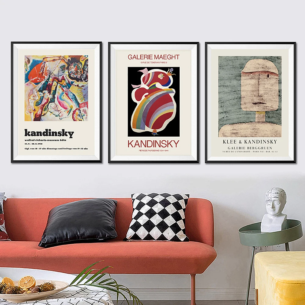 Wassily Kandinsky Poster Vintage Art Galerie Berggruen Exhibition Museum Canvas Print Abstract Painting Wall Picture Home Decor
Wassily Kandinsky Poster Vintage Art Galerie Berggruen Exhibition Museum Canvas Print Abstract Painting Wall Picture Home Decor