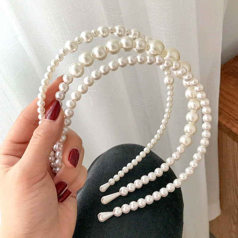 2022 New Women Elegant Full Pearls Hairbands Sweet Headband Hair Bundle Lady Hair Hoops Fashion Accessories
2022 New Women Elegant Full Pearls Hairbands Sweet Headband Hair Bundle Lady Hair Hoops Fashion Accessories