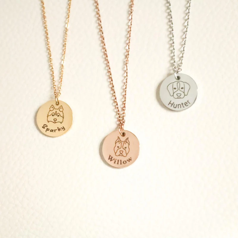 Оригинальное ожерелье с портретом собаки, персонализированное ожерелье с памятными дисками для собаки и мамы, уникальный подарок для домаш... 
Оригинальное ожерелье с портретом собаки, персонализированное ожерелье с памятными дисками для собаки и мамы, уникальный подарок для домаш...