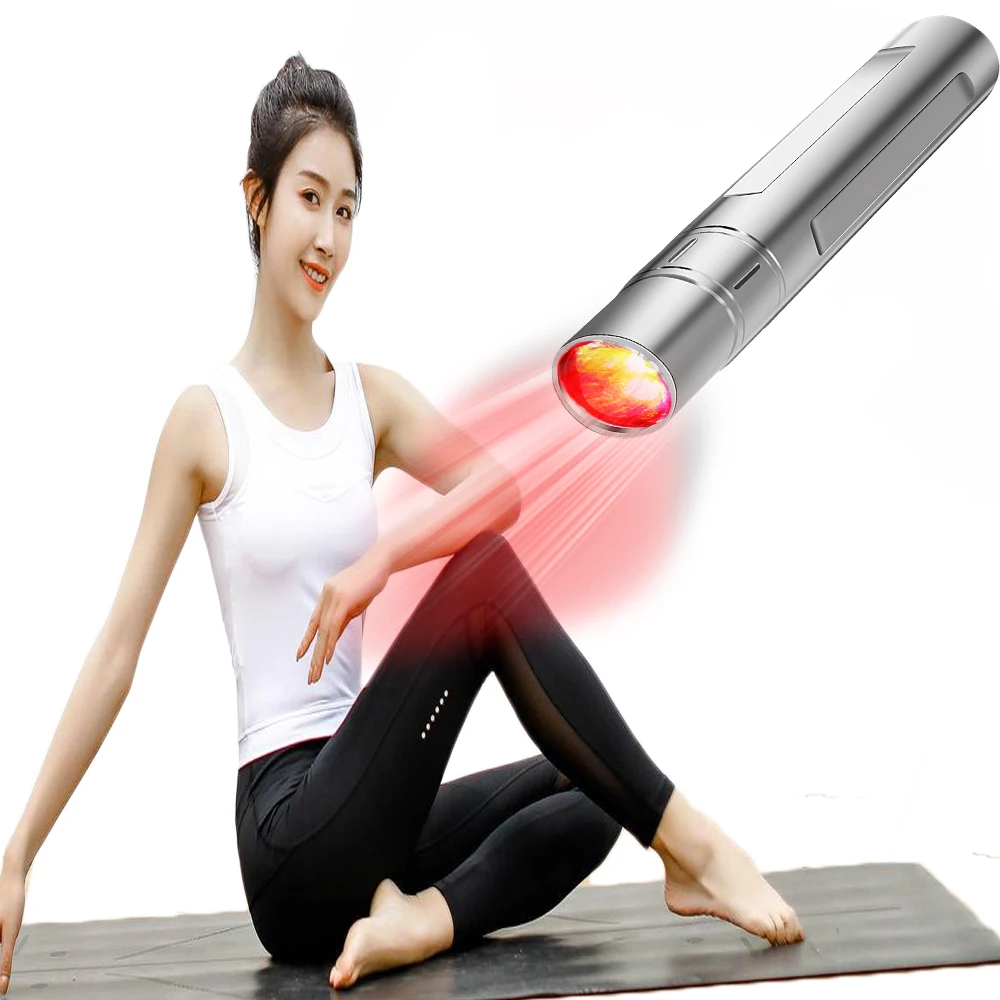 

IDEAREDLIGHT Portable Led Near Infrared Infra 850nm Handheld Medical Lamp 630nm 660nm Red Light Therapy Torch Relieve Joint Pain