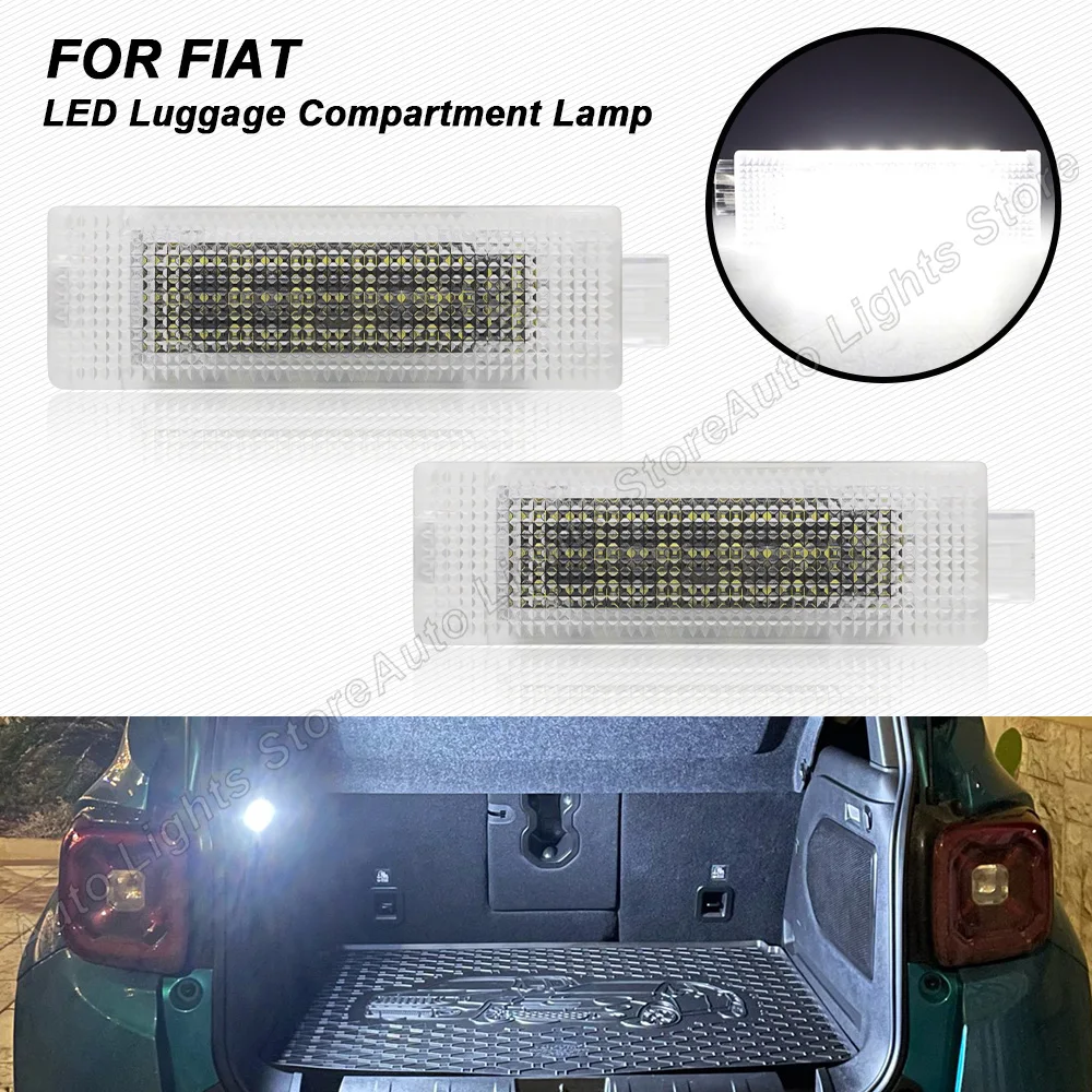 For Fiat 500 500X 500L 500C Linea Doblo Bravo Punto Evo 2PCS LED Luggage Trunk Light Door Lamp Glove Box Interior Lights
For Fiat 500 500X 500L 500C Linea Doblo Bravo Punto Evo 2PCS LED Luggage Trunk Light Door Lamp Glove Box Interior Lights