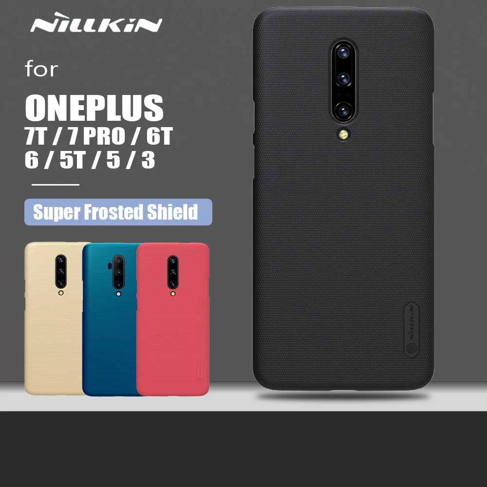 Чехол Nillkin для Oneplus 7T 7 Pro 6T 6 5T 5 3 суперматовый ультратонкий защитный чехол телефона