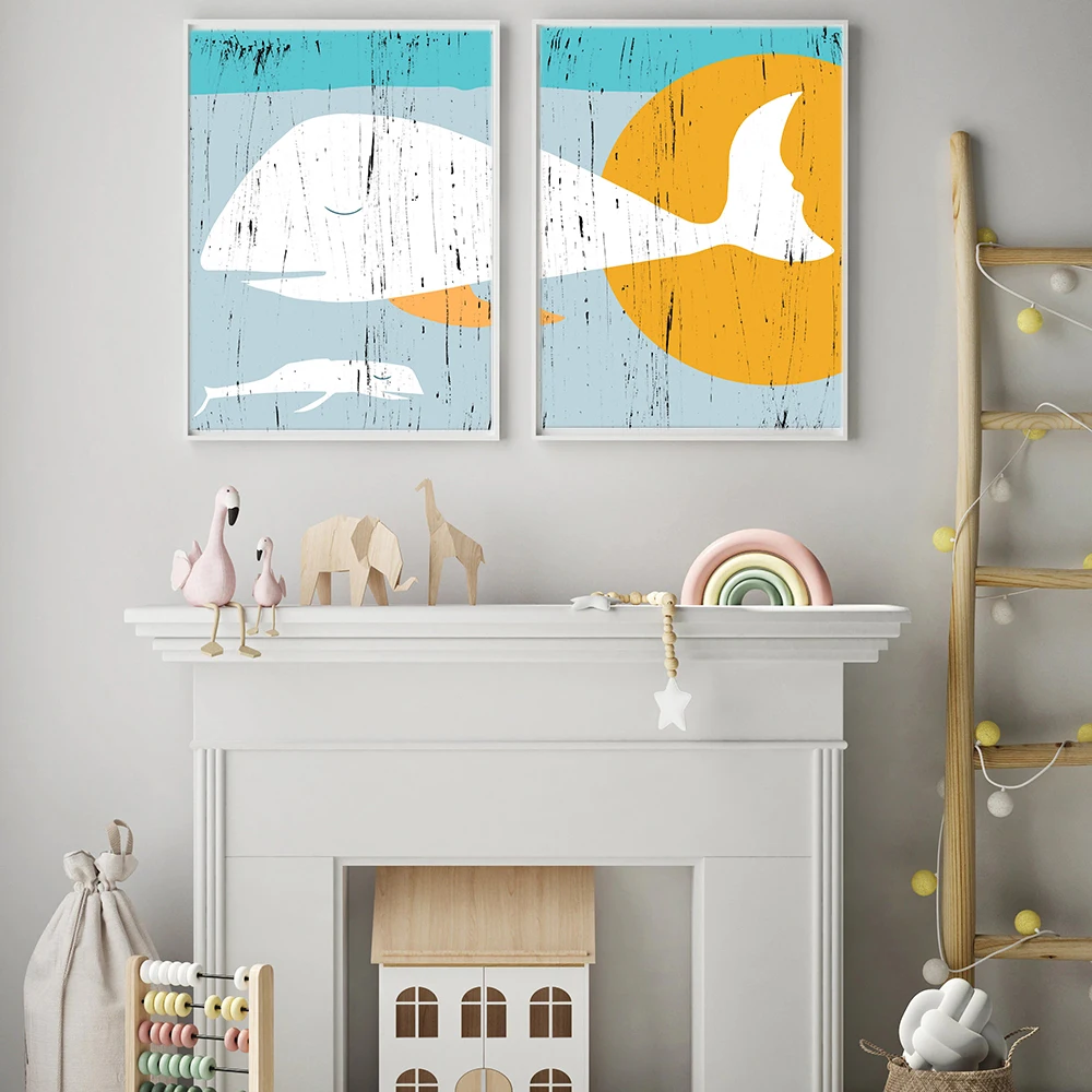 Sea Animals Poster Abstract Whale Art Print Blue Ocean Nautical Canvas Painting Nursery Wall Picture Living Kids Bedroom Decor
Sea Animals Poster Abstract Whale Art Print Blue Ocean Nautical Canvas Painting Nursery Wall Picture Living Kids Bedroom Decor