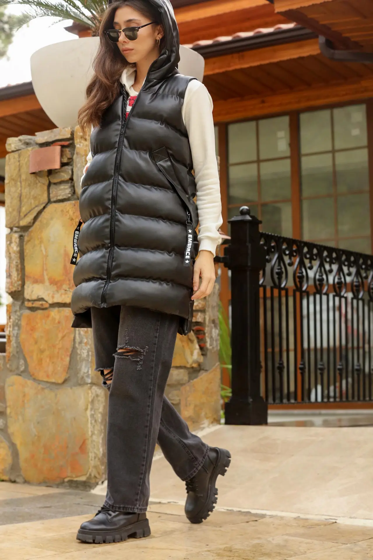 2021 women's trend puffer jacket 100% polyester Long length Soft water windproof Keeps warm Short sleeve Turkish
2021 women's trend puffer jacket 100% polyester Long length Soft water windproof Keeps warm Short sleeve Turkish