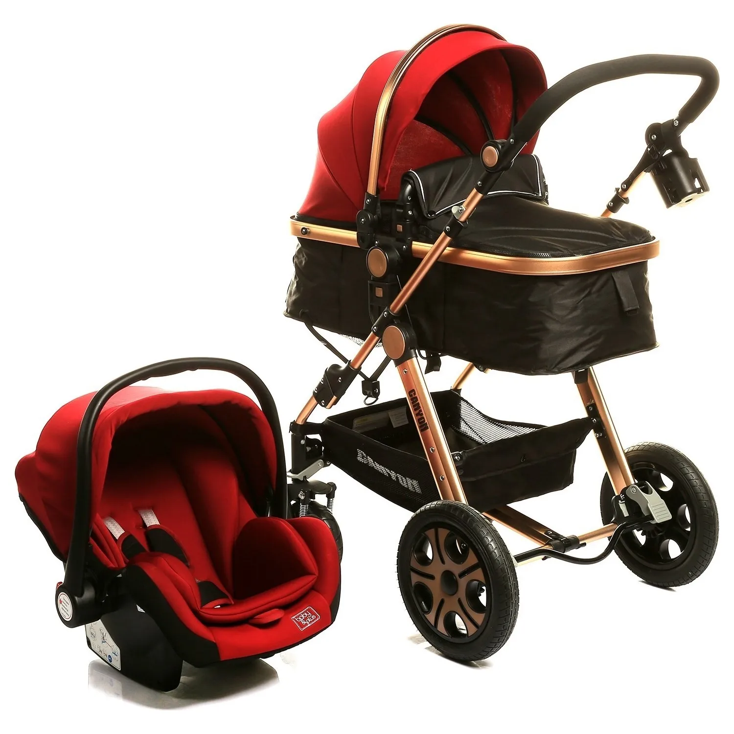 

Canyon Travel Sistem V2 Bebek Arabası Puset Katlanabilir Bebek Arabası bebek arabası hafif yenidoğan yeni anne bebek arabası 3 i