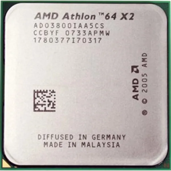 б/у процессор сокет Am2 AMD Athlon 64 X2 3800+ ADO3800IAA5CS|Процессоры| |
