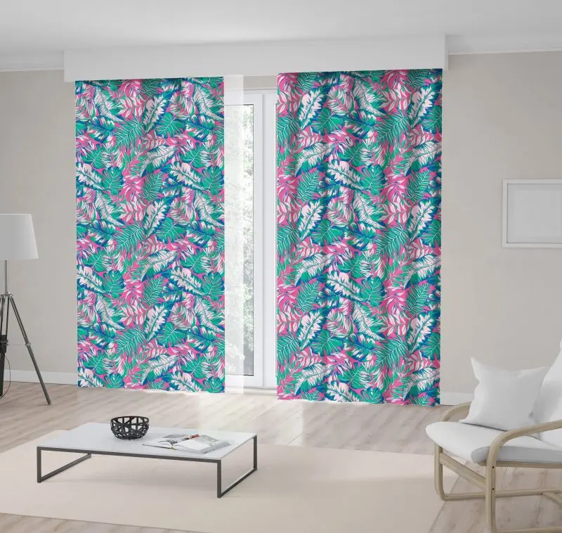 Curtain Artistic Tropical Leaves Pattern Summer Beach Forest Colorful Stylish Floral Green Pink Beige Blue Art Print
Curtain Artistic Tropical Leaves Pattern Summer Beach Forest Colorful Stylish Floral Green Pink Beige Blue Art Print