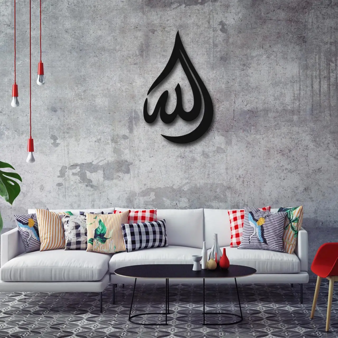 Etgdecor Allah Water Drop Metal Wall Decor Black Metal Wall Art Eloctrostatic Painting Indoor and Outdoor Usage
Etgdecor Allah Water Drop Metal Wall Decor Black Metal Wall Art Eloctrostatic Painting Indoor and Outdoor Usage