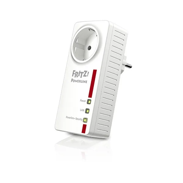 PLC Адаптер Fritz! 1220E LAN 1200 Мбит/с белый|Детекторы Wi-Fi| |