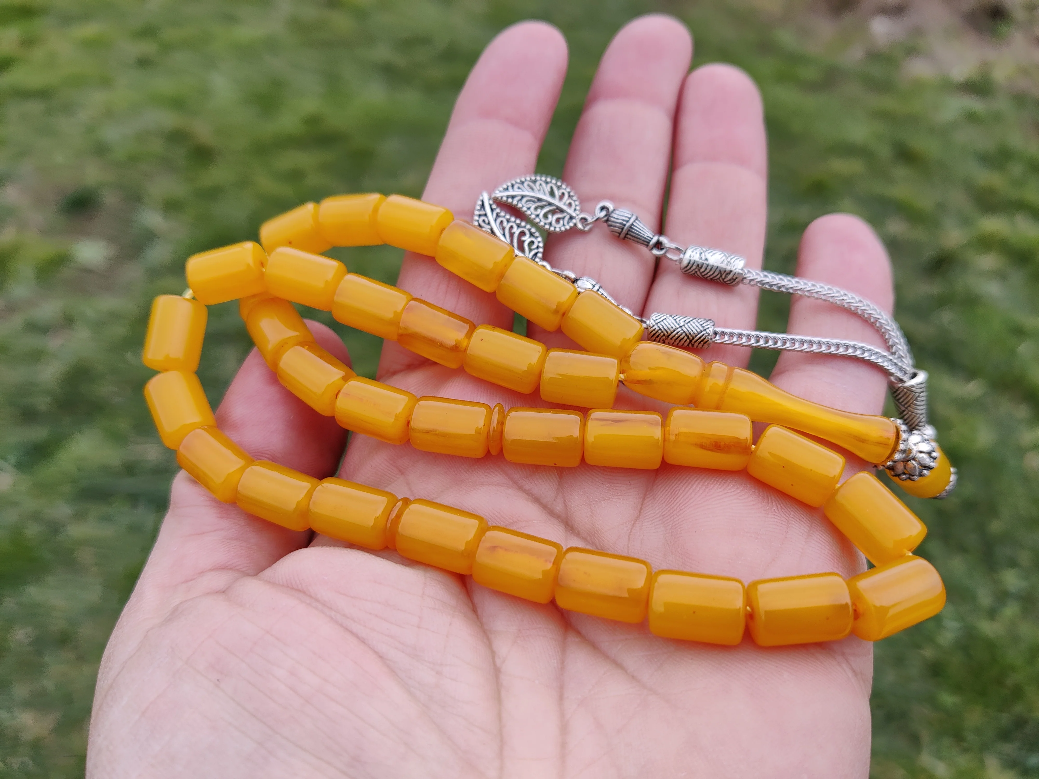 Ottoman Faturan German Amber Sandalous Misbaha Prayer Beads Islamic Gift Tasbih Tasbeeh Tasbeh Rosary Tasbih # 20J
Ottoman Faturan German Amber Sandalous Misbaha Prayer Beads Islamic Gift Tasbih Tasbeeh Tasbeh Rosary Tasbih # 20J