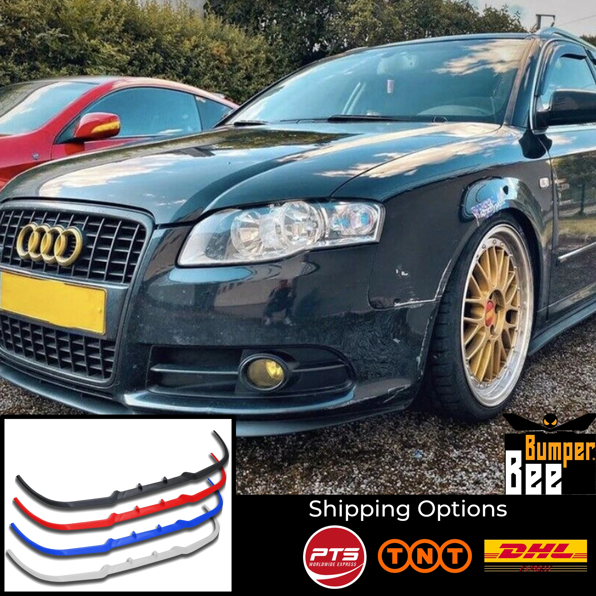 For Audi S4 RS4 B7 A4 CUPRA R FRONT SPOILER BUMPER LIP Euro Spoiler Lip Universal 3 pcs Body Kit
For Audi S4 RS4 B7 A4 CUPRA R FRONT SPOILER BUMPER LIP Euro Spoiler Lip Universal 3 pcs Body Kit