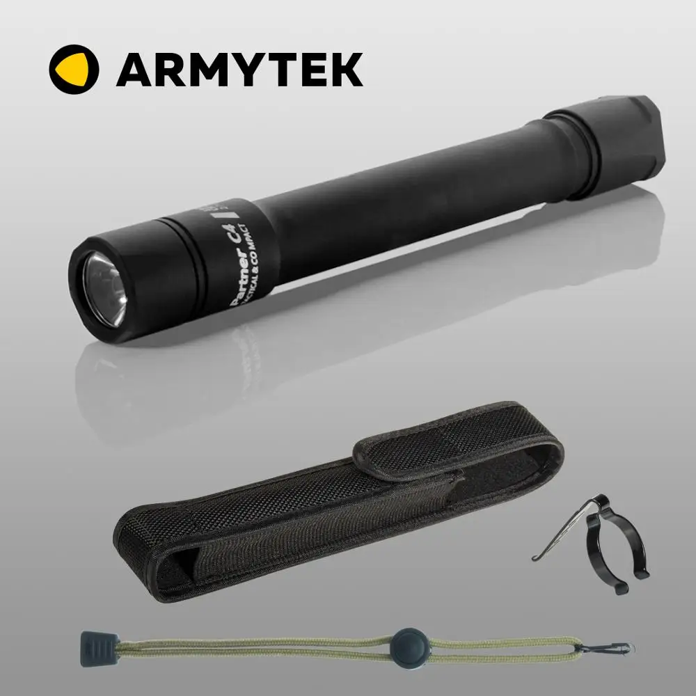 Tactical Flashlight Armytek Partner C4 XP-L LED Super Bright 1450 lm Every Day Carry Torch
Tactical Flashlight Armytek Partner C4 XP-L LED Super Bright 1450 lm Every Day Carry Torch
