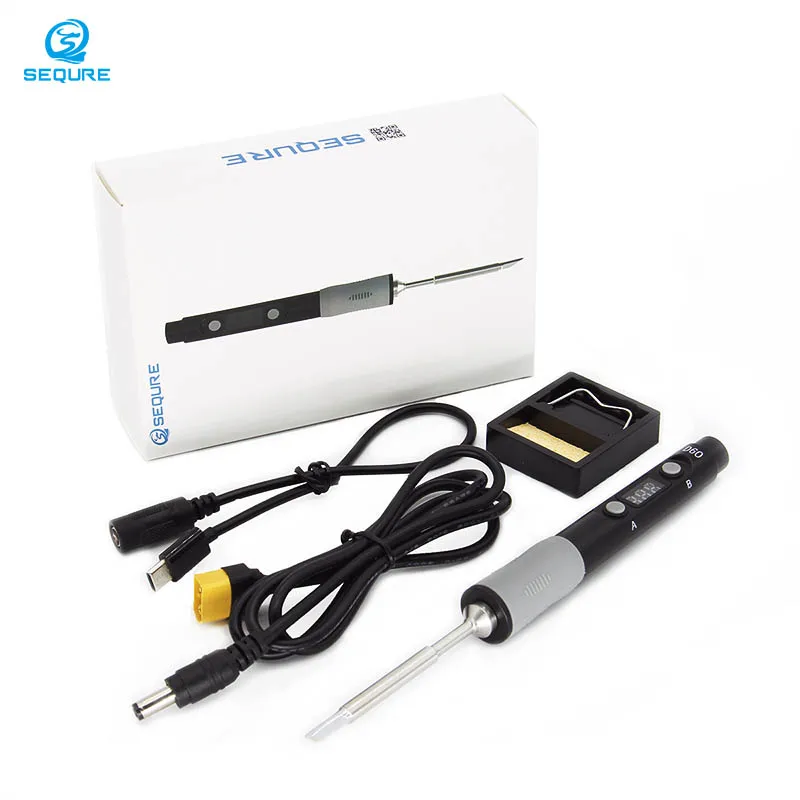 TYPE-C Interface Mini Electric Soldering Iron SQ-D60B Solder Iron 12-24V Portable Intelligent Constant Temperature Welding Tools
TYPE-C Interface Mini Electric Soldering Iron SQ-D60B Solder Iron 12-24V Portable Intelligent Constant Temperature Welding Tools