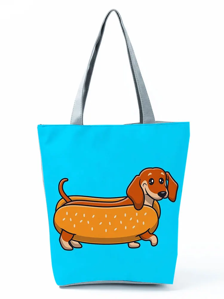 New Sausage Dogs Printed Women's Handbag Lady Multifunction Tote Bag With Zipper Travel Practical Durable Eco Grocery Shopper
New Sausage Dogs Printed Women's Handbag Lady Multifunction Tote Bag With Zipper Travel Practical Durable Eco Grocery Shopper
