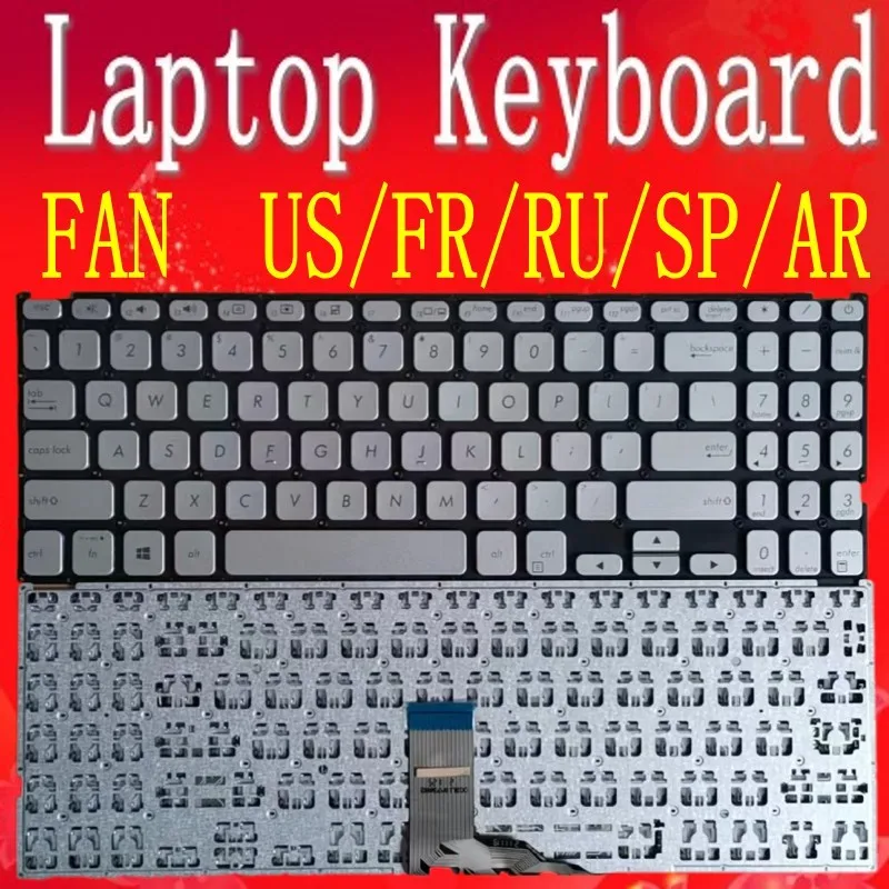 For Asus Vivobook 15 FL8700 X512 X512D X509 M509 Y5200F Y5000F Y5200FB V5000 V5000D V5000F keyboard
For Asus Vivobook 15 FL8700 X512 X512D X509 M509 Y5200F Y5000F Y5200FB V5000 V5000D V5000F keyboard