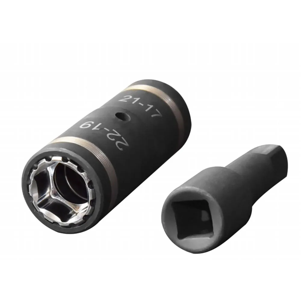4-In-1 Tire Impact Socket Set 1/2 Drive Impact Flip Socket and 3 inch Extension Bar
4-In-1 Tire Impact Socket Set 1/2 Drive Impact Flip Socket and 3 inch Extension Bar
