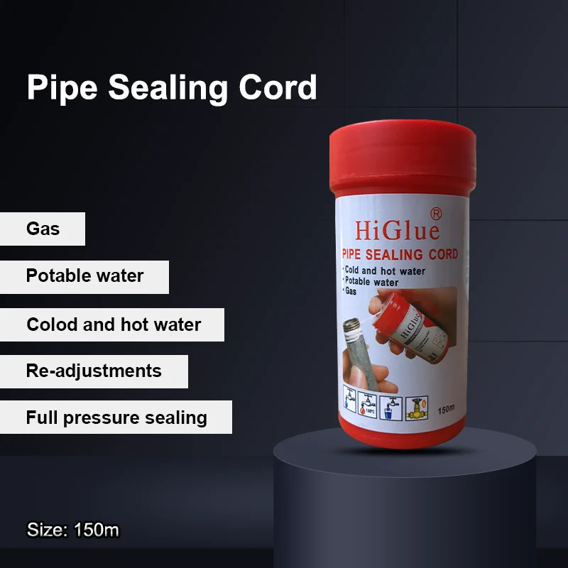 Резьбовая гирлянда HiGlue 55 для запечатывания труб новая лента из ПТФЭ утечки воды