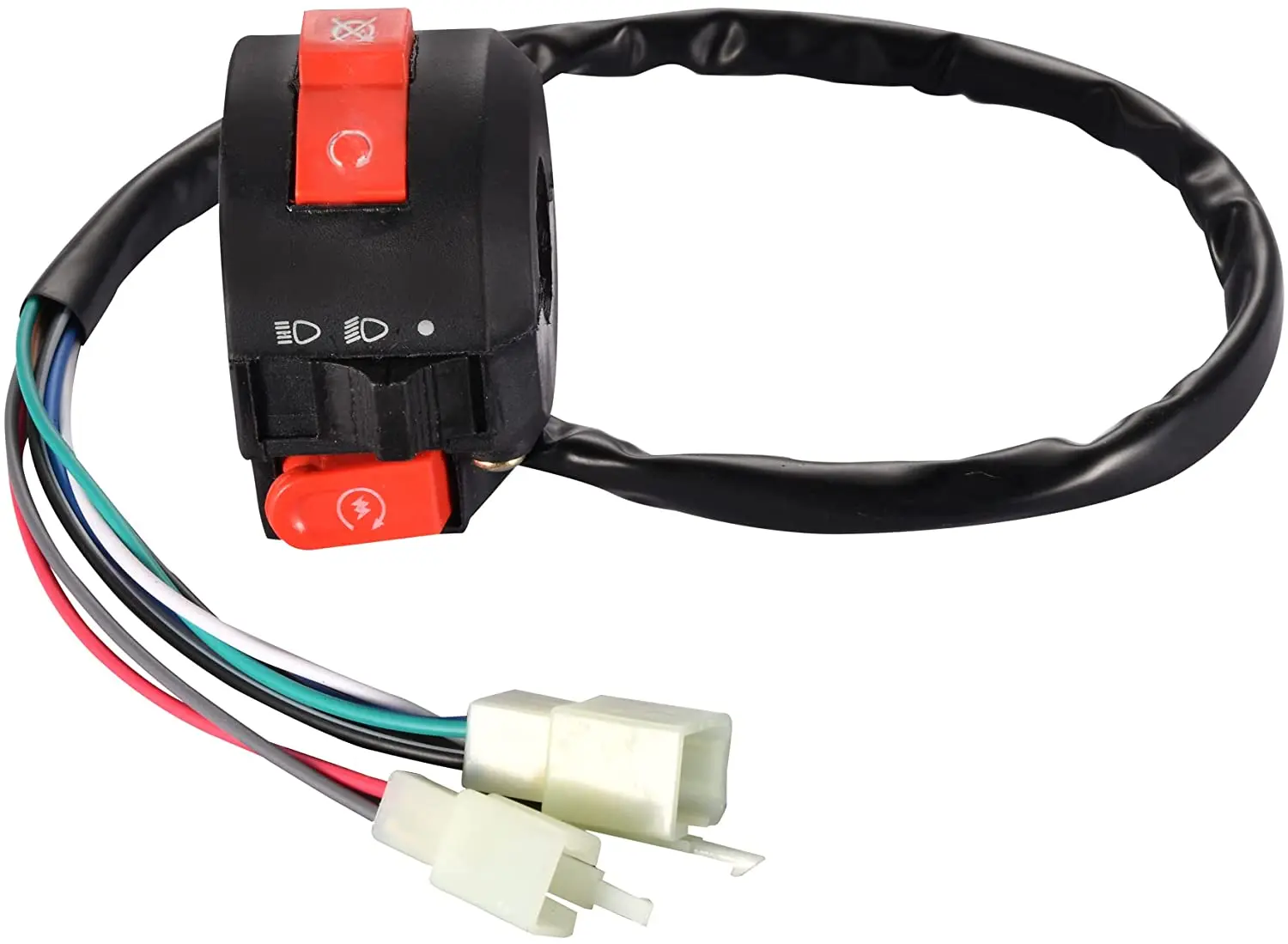 22mm 7/8" Handlebar Control Switch Harness for 50cc 70 cc 90cc 110 cc 125cc 150cc ATVs
22mm 7/8" Handlebar Control Switch Harness for 50cc 70 cc 90cc 110 cc 125cc 150cc ATVs
